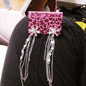 New Betsey Johnson Earings